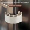 Noise Reduction Door Stopper Soft PVC Anti Slam Guard Safety Guard Safety Wedge  Bathroom