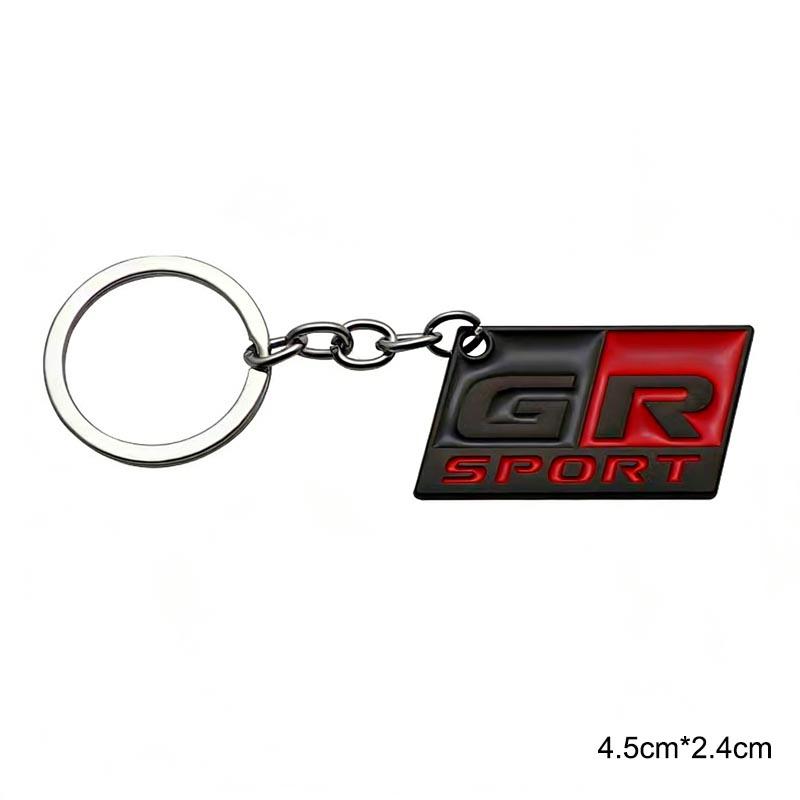 3D Metal GR SPORT Car keyring For Toyota Yaris, Corolla, Camry Owners Gift