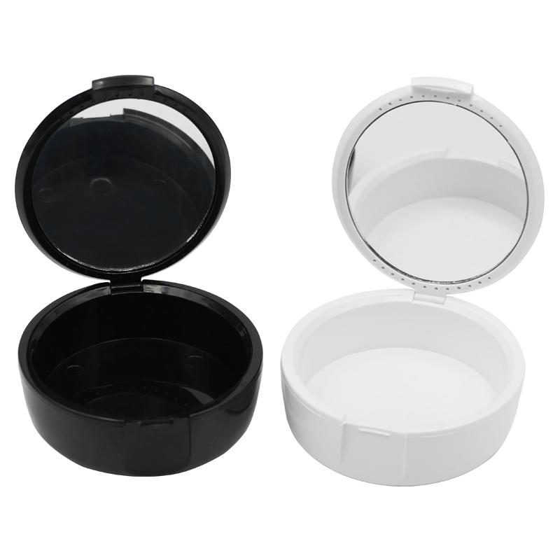 10Pcs Denture Storage Box Orthodontic Aligner Retainer Braces Case Mouth Guard Denture Box False Teeth Container Protective Case