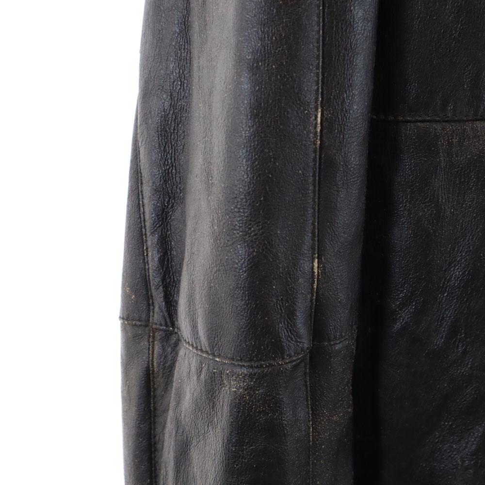 Balmain Кожаная куртка из кролика 11 Коричневая Женская Б/У