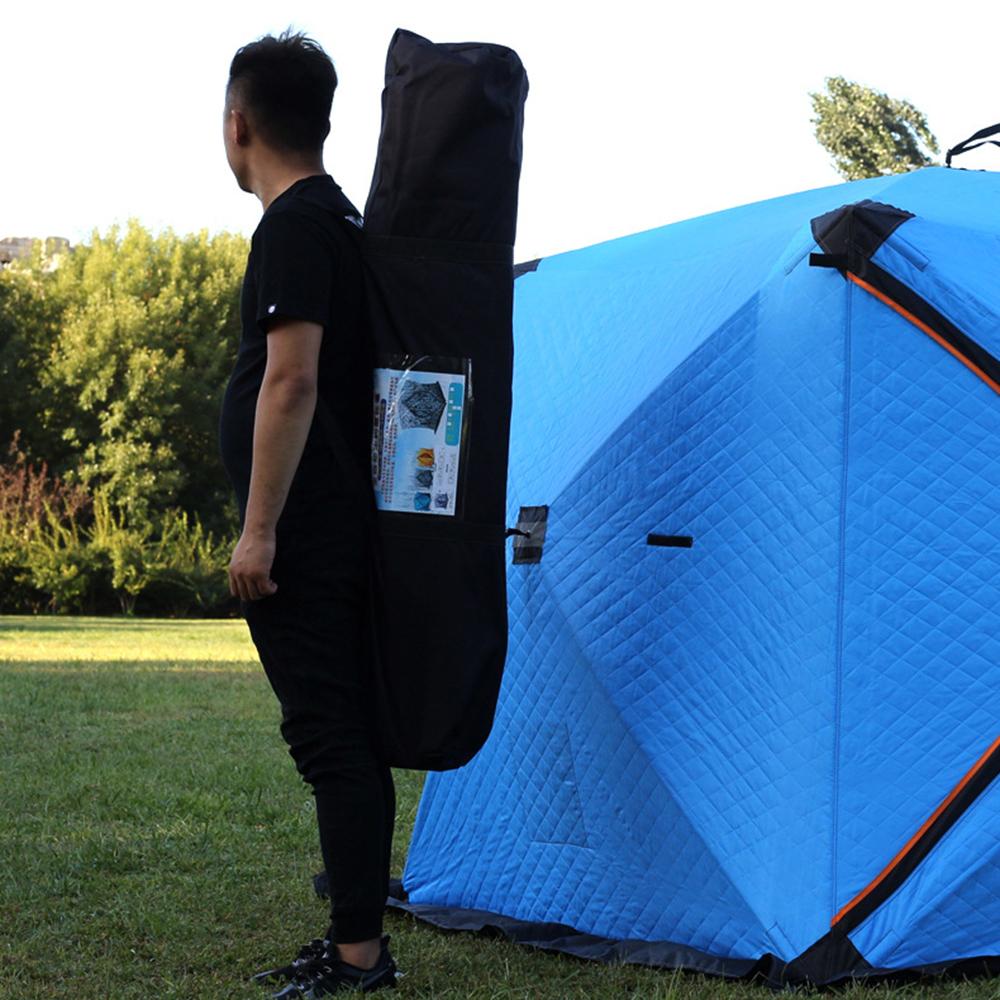 Portable Ice Fishing Shelter Easy Set-up Winter Fishing Tent Ice Fishing Tent Waterproof &