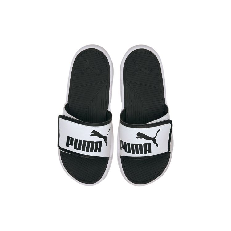 Puma Royalcat Comfort Slides Белые Унисекс Кроссовки Черные 372280-02