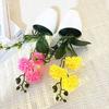 Small Ball Chrysanthemum Faux Chrysanthemum Flowerpotted Plastic Fake Flower  Home Decoration