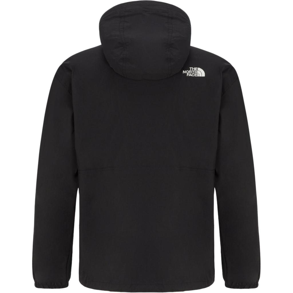 The North Face Сплошная куртка с логотипом на молнии с капюшоном и длинным рукавом для мужчин, куртки, черная NJ3LR04A