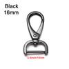Keychain Webbing Buckle Leather Strap Buckles Trigger Clips Detachable Snap Hook Pet Leash Hooks