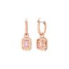 Swarovski Серьги-гвоздики Водяная капля Восьмигранная огранка Una Женские серьги 5649474