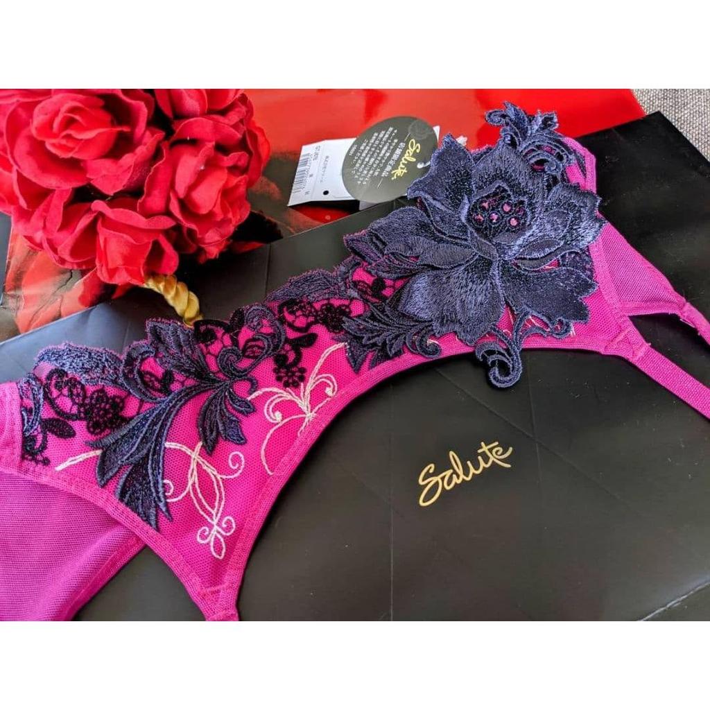 Used salute Salute Store limited Kabuki 78G Garter belt VI Pink