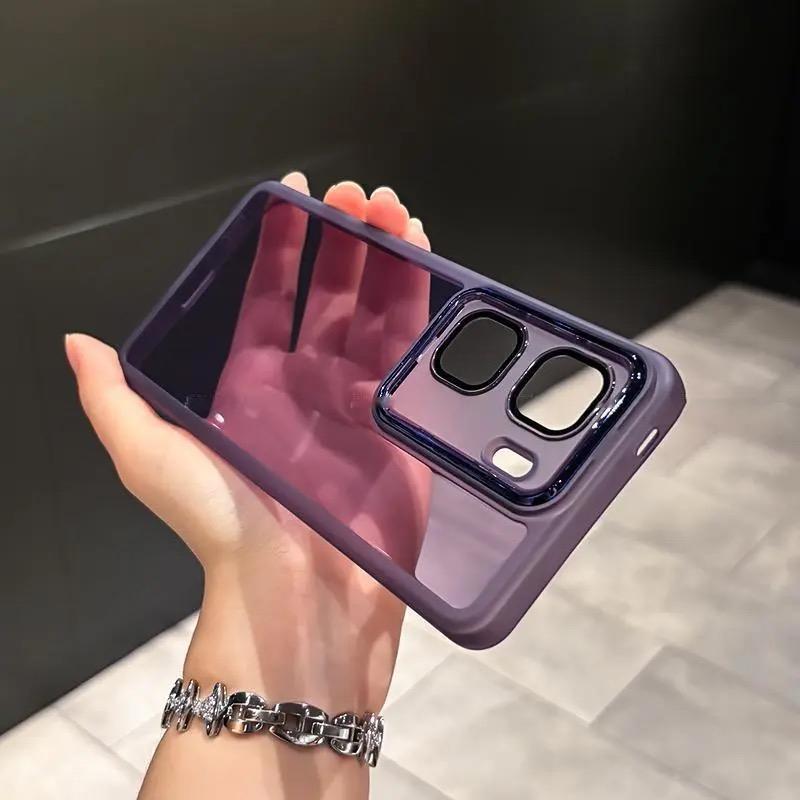 For IQOO NEO 11 Full Lens Camera Protection Film Transparent Soft Silicone TPU Phone Back Case for VIVO IQOO NEO11 Clear Cover