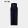 PORTS Women's Wide-Leg Trousers ST8P001QWA005
