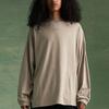 Fear of God Essentials Long-Sleeve Tee Core Heather Men Tops Brown 125BT232014F