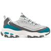 Skechers D'lites 1.0 'Белый Бирюзовый Серый' Женские 896262-GYBL