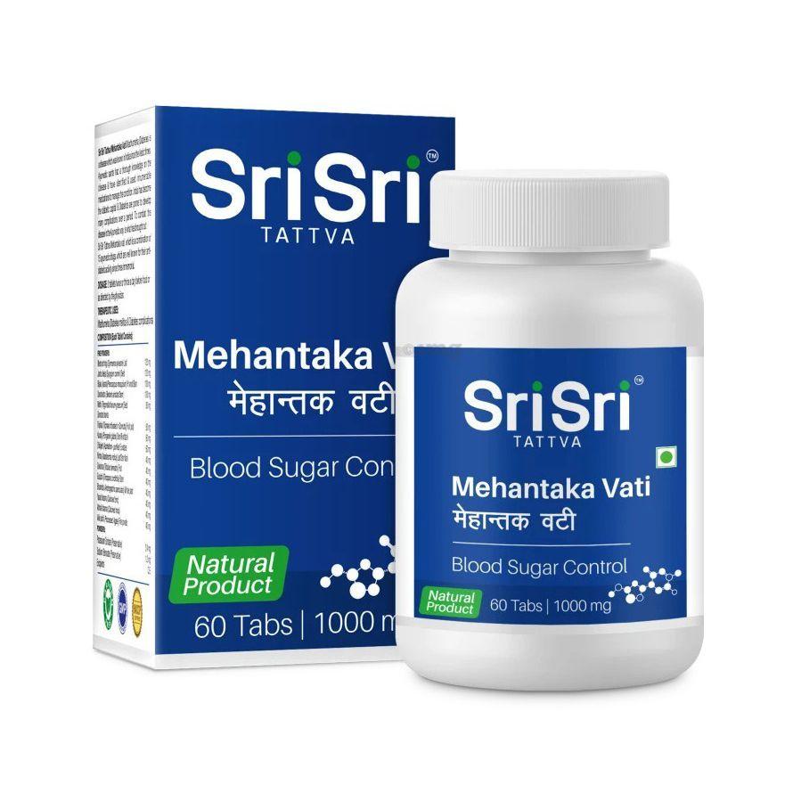 Механтака Вати (60 таб, 1000 мг), Mehantaka Vati, Sri Sri Tattva