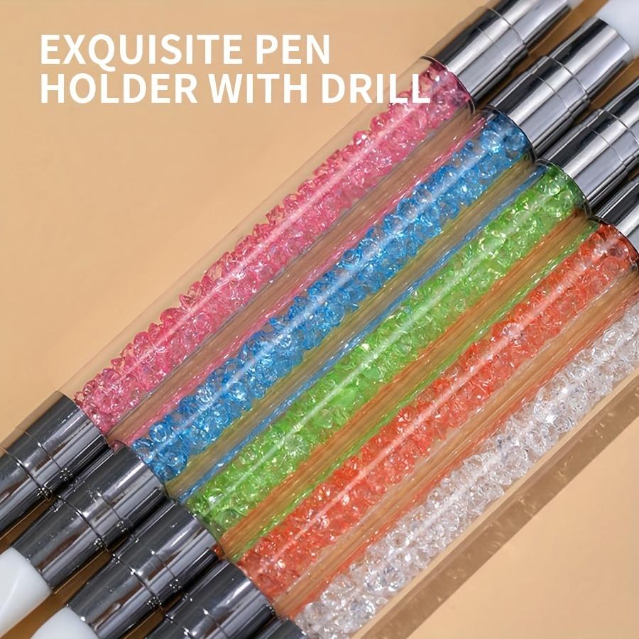 5-цветная двусторонняя силиконовая ручка, ручка для градиентного рендеринга, точечная алмазная гравировка, хрустальный алмаз, многофункциональные аксессуары для маникюрных инструментов