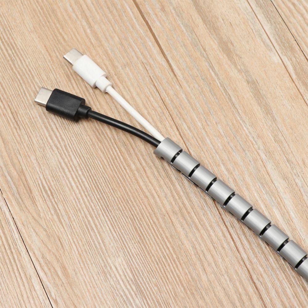 Sleeves Wrap Tube Cable Holder Pipe Protection Wire Protector Line Organizer Spiral Wire Organizer