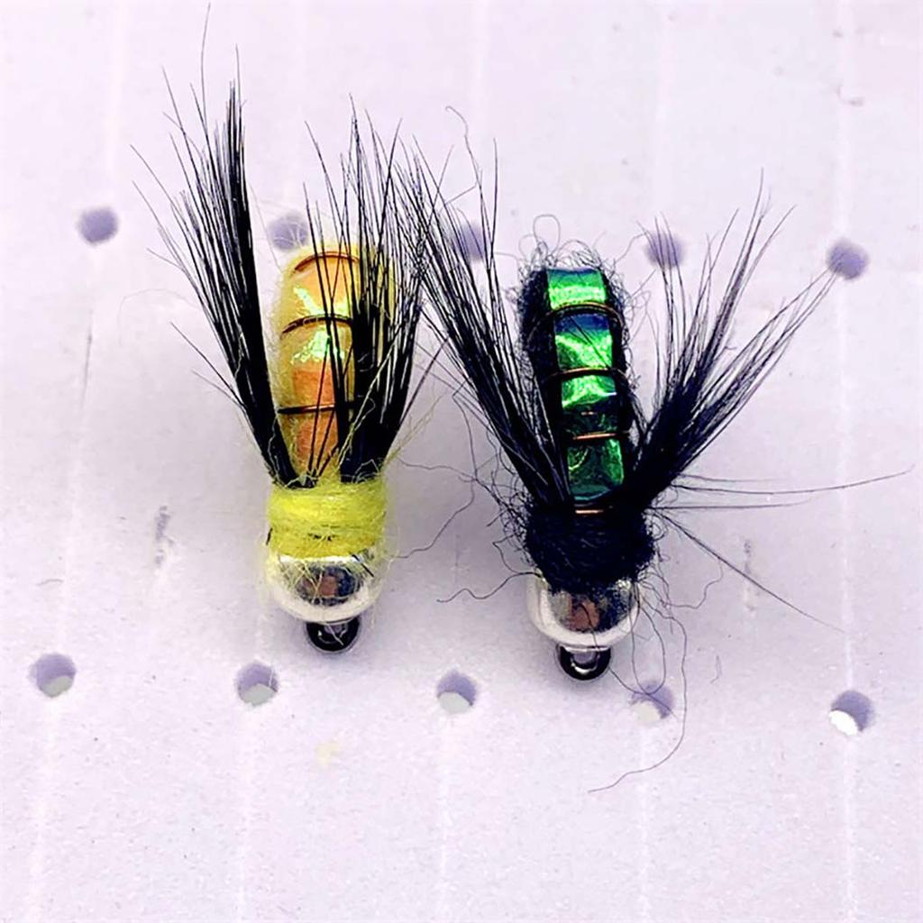 10/15/20/25 шт. разноцветные приманки для ловли форели нимфы нахлыстом, мокрые мухи, крючок нимфы, приманки для подледной рыбалки, искусственные наживки для насекомых