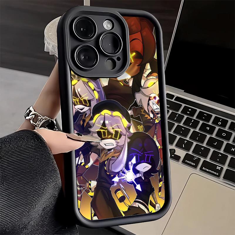 M-Murder D-Drones Game Phone Case for iPhone 16 17 Air 16E 15 Pro Max 14 Plus 13 12 Mini Capa Soft Shell Silicone Funda