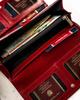 PTN 1680166-9-TVT-6585 Red Leather Wallet