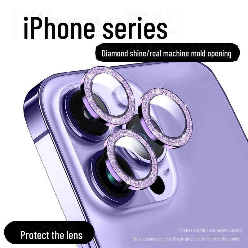 Высококачественная блестящая защитная пленка для линзы для Apple 15/14/13/12 Pro Max