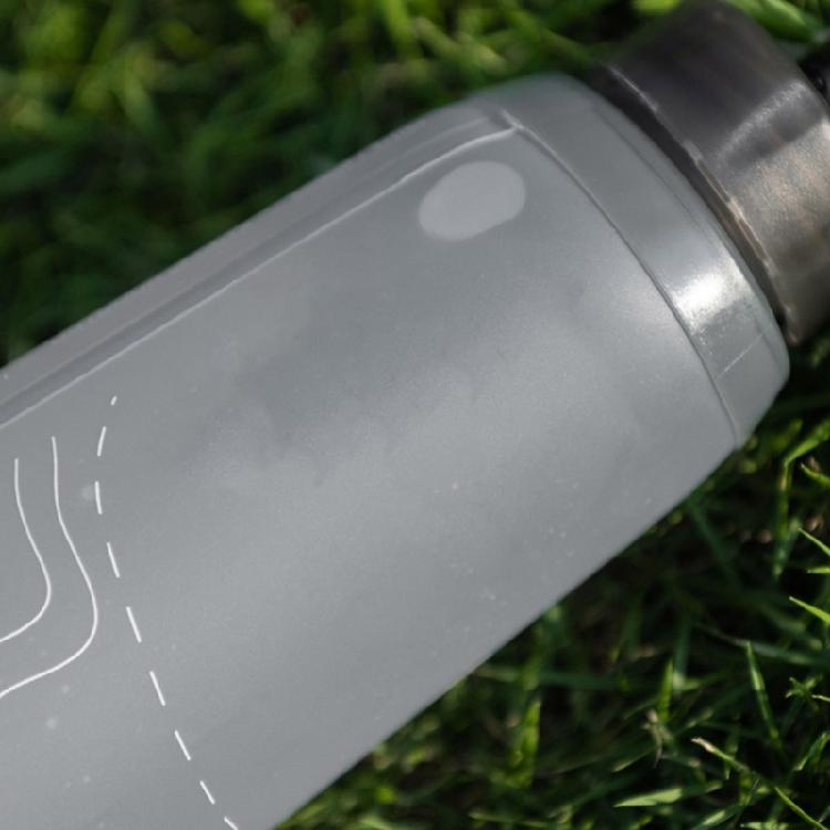 Soft Flask Running Bottles Portable Handheld Soft Folding Water Bottle Running Flask for Sports Hiking Hydrations Pack