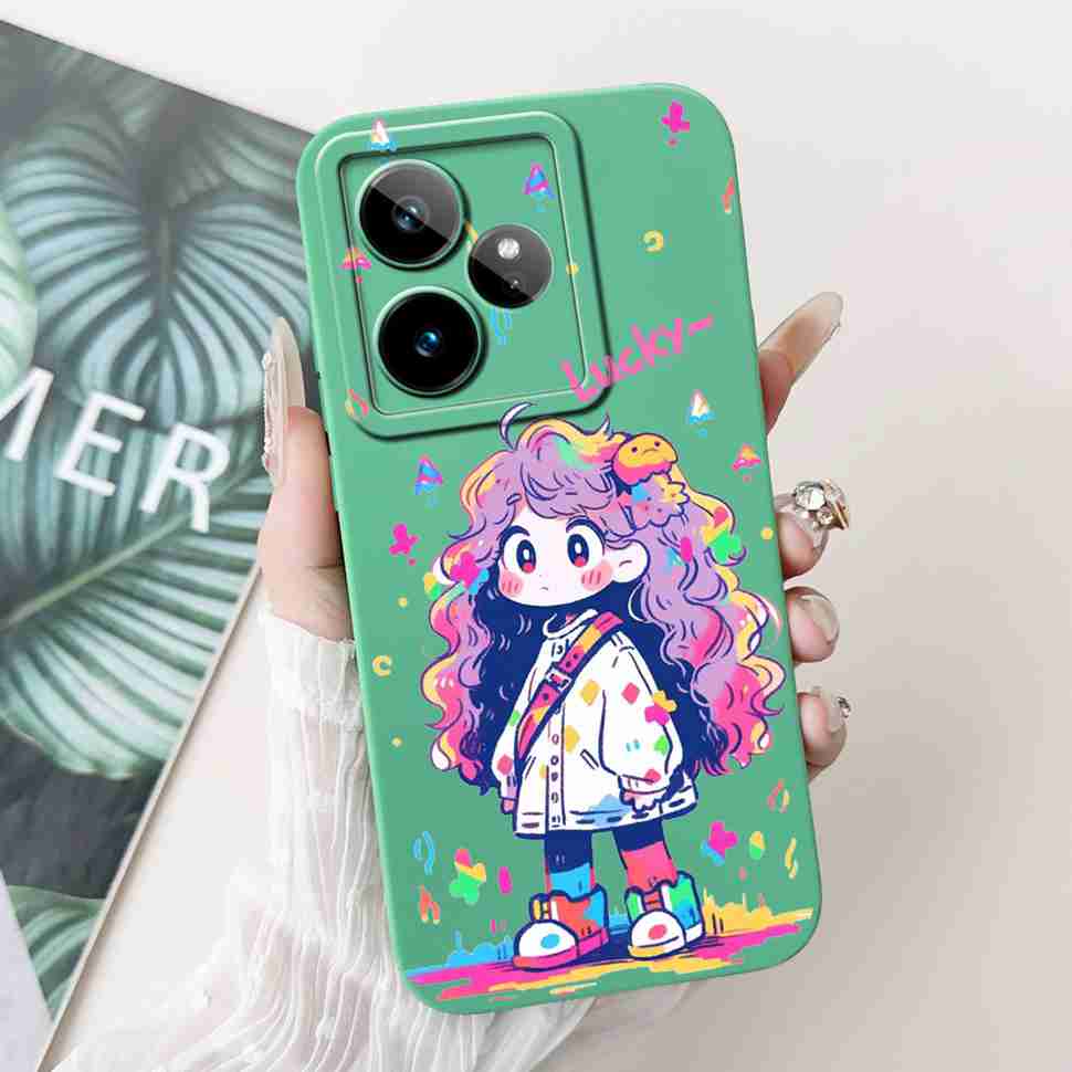 For Realme GT 7 5G RMX5061 Case Popular Butterfly Print Soft Silicon Back Cover For Oppo Realme GT7 5G 6.78" Phone Shell Coque