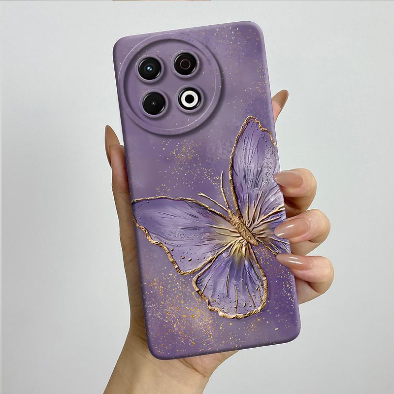 Чехол для телефона Tecno Spark 30 Pro KL7 30Pro 4G Cover Мягкий силикон Сладкая расписная оболочка Мультяшная Funda Прекрасный печатный корпус Coque