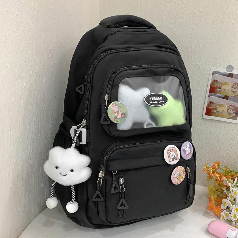 School Bag Children's Elementary School Students Girls Junior High School Students High School Two-piece Set Backpack