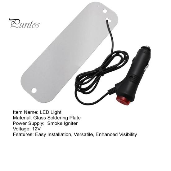 Светодиодные световые знаки для автомобильных наклеек на бампер, автомобильные световые знаки с присосками, USB-светящиеся световые знаки, автомобильные аксессуары для всех автомобилей