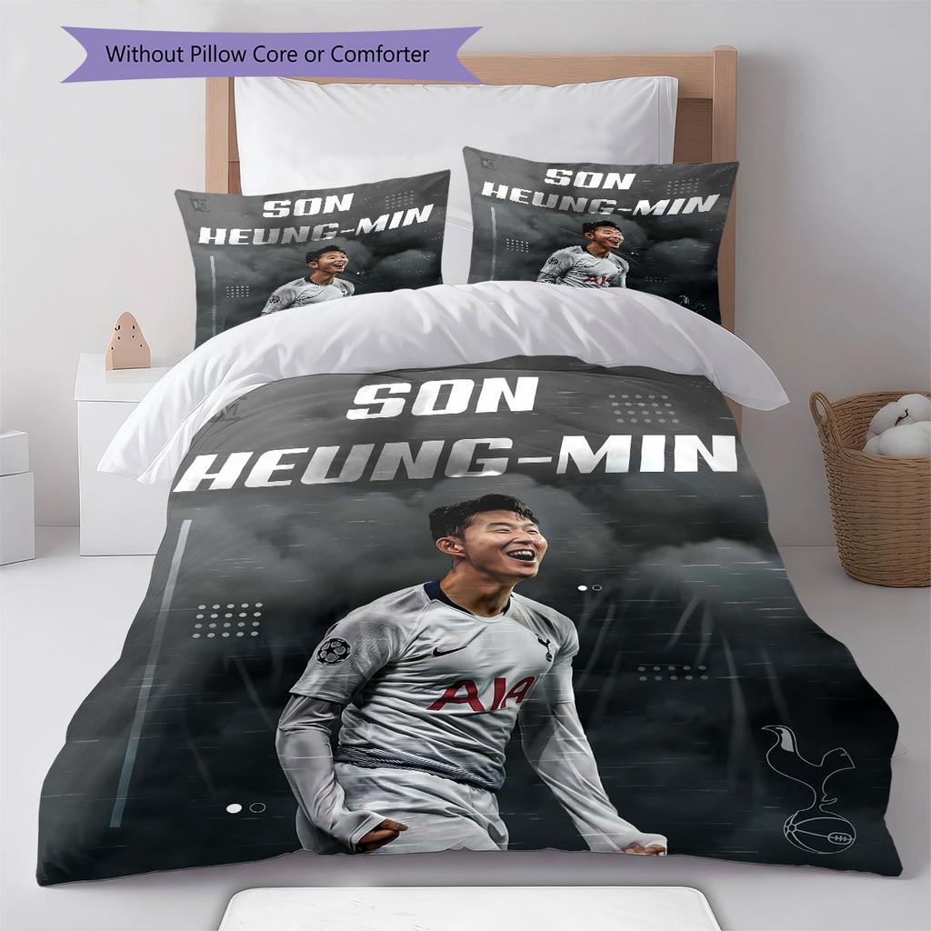 Son Asian Legend Bedding Quilt Set Quilt Cover Pillowcase Home Decoration Birthday Gift (1 * duvet cover + 2 * pillowcase, without core)