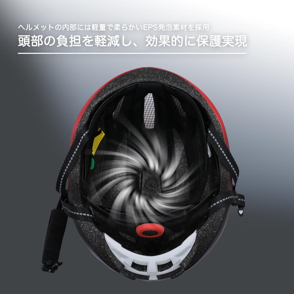 Велосипедный шлем PANTHER для велоспорта, размер регулируется, высокая ударопрочность, унисекс, для взрослых, шлем, регулировка, воздухопроницаемость, устойчивый, YB-69 (Матовый красный)