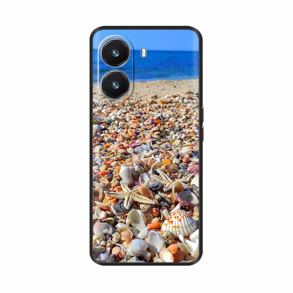 Чехол для Xiaomi Poco X7 Pro 5G Задняя крышка Милый Мультяшный Расписной Мягкий Силикон Fundas Для Xiaomi PocoX7 Pro Ударопрочный Телефон Coque