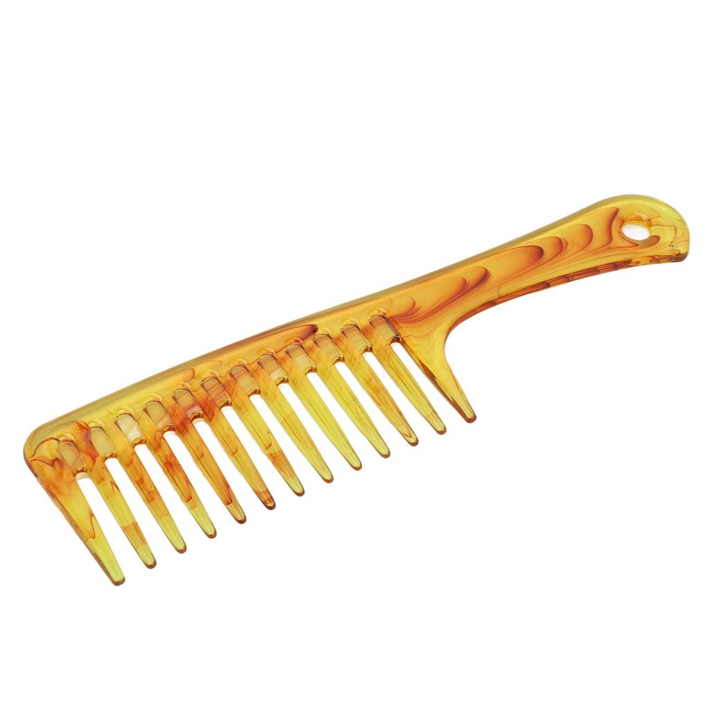 Large Wide Tooth Comb Rake Detangling Shower Comb Hair Styling Anti Static Comb for Curly Hair Wet