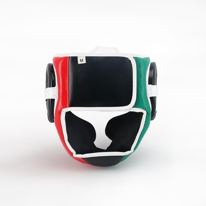 Kids Boxing Headgear Muay Thai Kickboxing Training Protective Helmet With Full Coverage PU Material S M L