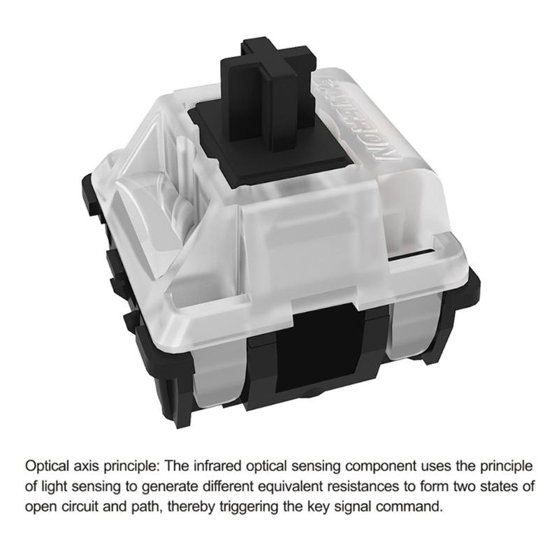 Yellow Silver Green Blue Red Brown Black Switch Optics Switches For Mechanical Keyboard SK61 GK64 GK61