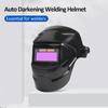 Darkening Welding Mask Glasses Welding Helmet Welding Hood Argon Arc Welding Hat Solar Rechargeable