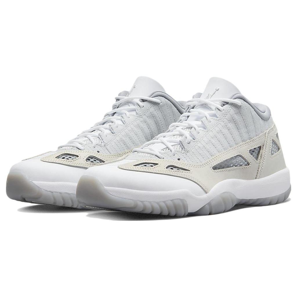 Кроссовки унисекс Air Jordan 11 Retro Low IE Light Orewood Brown Серые нейтрально-серые белые 919712-102