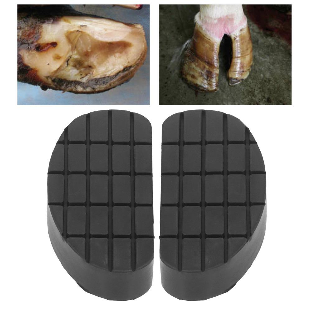2pcs Soft Hoof Trimming Pads Wearproof Cattle Hoof Protection Pads Cattle Hoof Care