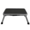 Folding Step Stool Lightweight Heavy Duty Sturdy Alloy Thick Rubber Feet Handle 1 Step Ladder Stool for Kids Adults