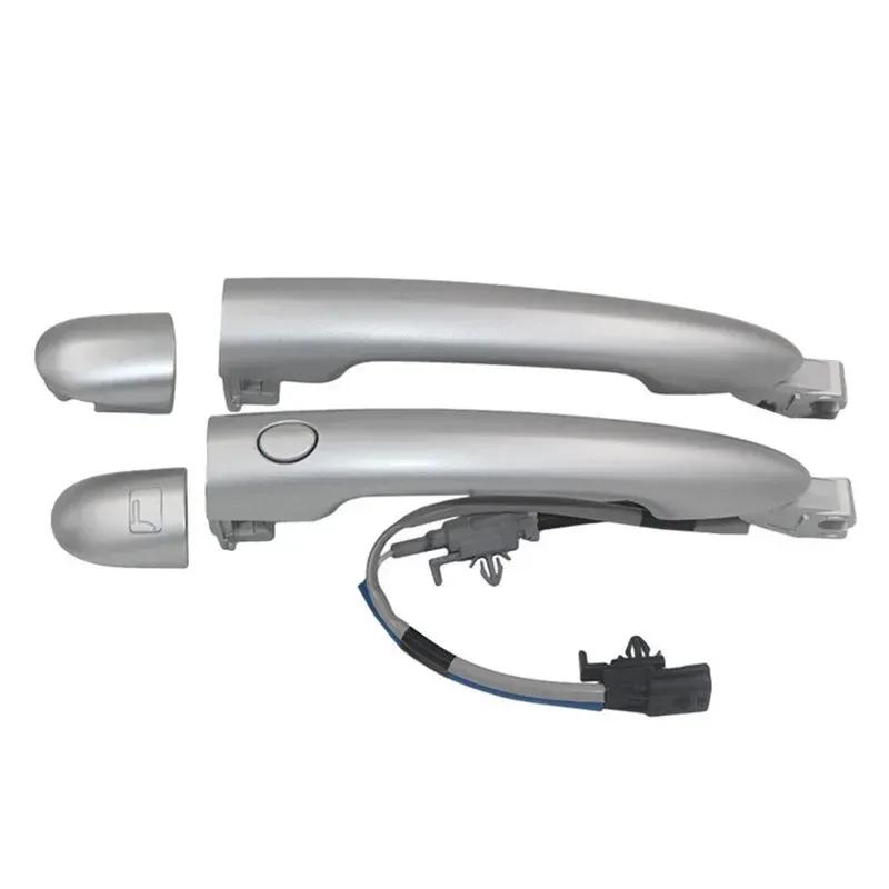 For Renault Koleos 2008-2017 Outside Exterior Front Rear Door Handle and Key Hole Cover Cap
