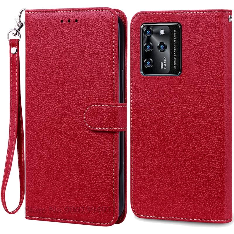 Для ZTE Blade V30 Чехол кожаный флип-кошелек Чехол для ZTE Blade V30 Чехол-книжка Чехол для ZTE Blade V30 Чехол для телефона Fundas