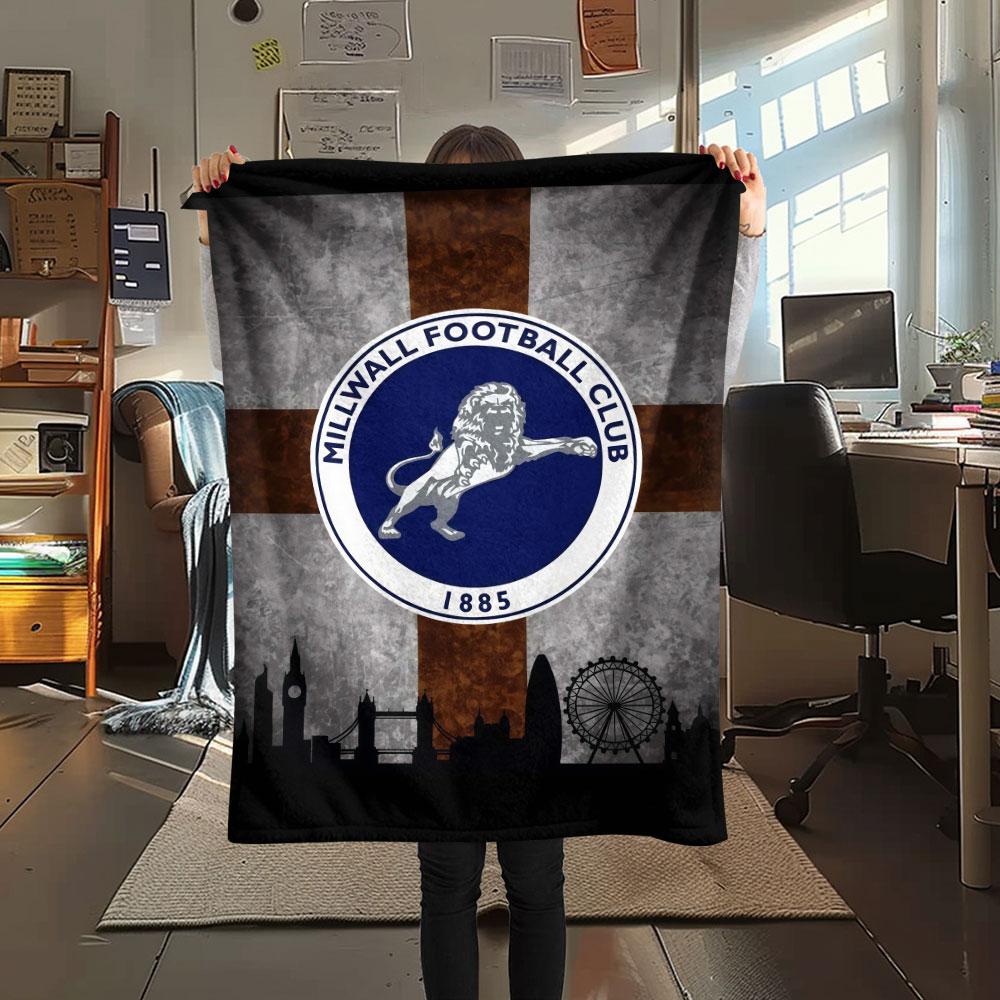 Millwall Football Club Blanket, High quality Comfortable for All Seasons, Home Decor, Warmth and Comfort