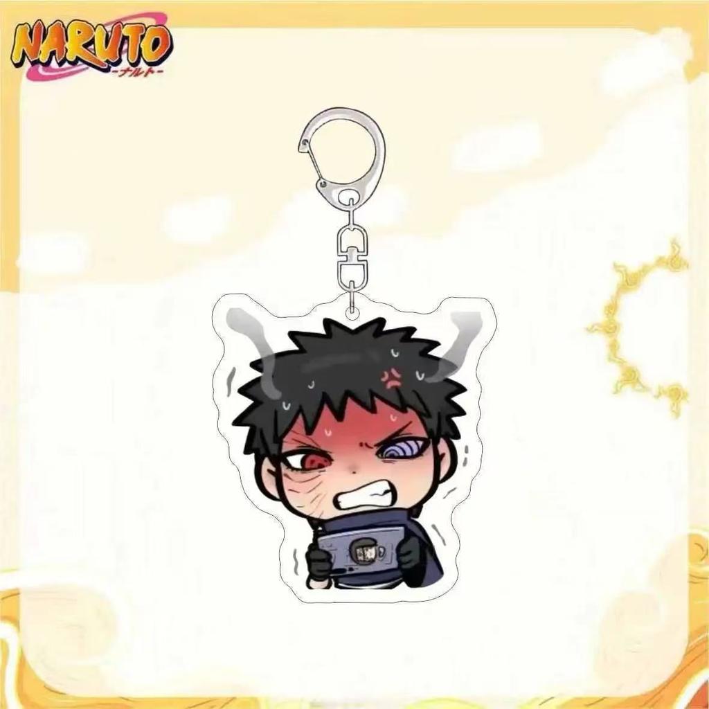 Аксессуары для акриловых брелоков Аниме Наруто Брелок для ключей с рисунком из мультфильма Узумаки Наруто