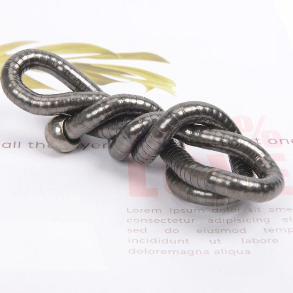 Alloy Bendable Snake Necklace Gold Color Bracelet New Flexible Choker Jewelry Accessories