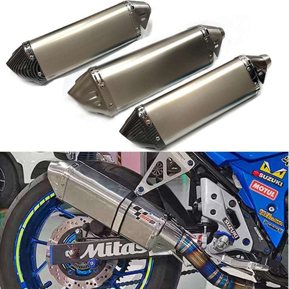 Выхлопная труба для мотоциклов Yamaha и KTM для R15, R3, R25, GSXR600, 750, 250, RC390