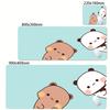 Большой игровой коврик для мыши BuBu DuDu Kawaii, коврик для мыши из натурального каучука, коврик для игровой мыши Gamer Xxl, офисный коврик для ПК-клавиатуры, милый коврик для стола
