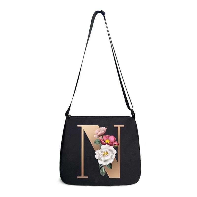 Новая сумка с принтом букв, женская модная универсальная сумка-клатч, портативная сумка-мессенджер, сумка-подмышка, наплечная сумка