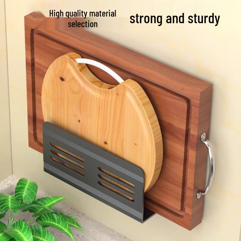 Kitchen Chopping Board and Knife Rack