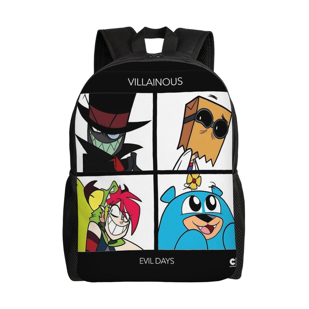 Villainous Comdy Toddler Backpack for Kids Girls Boys Backpacks Lovely Kindergarten Child School Bags