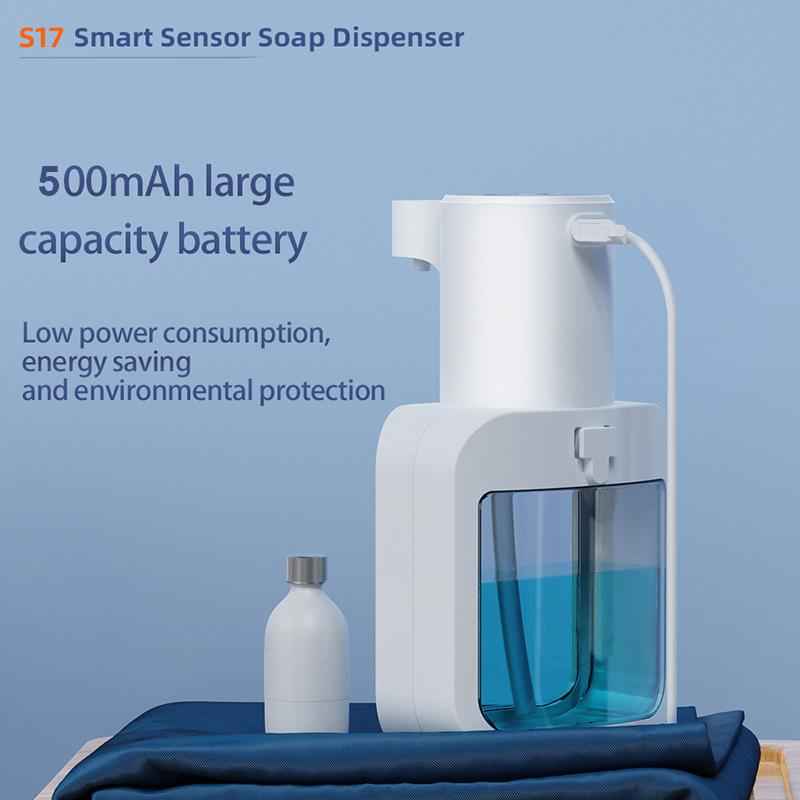 Automatic Sensor Liquid Soap Dispenser New Design Rechargeable Wall Mounted Touchless Gel Liquid Soap Dispenser for Bathroom Use