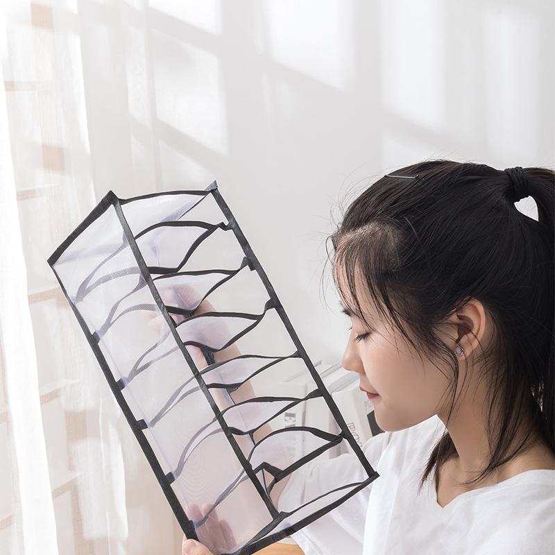 Folding Closet Organizer Panties and Socks Storage Boxes Wardrobe Clothes Underwear Organizer Drawers Clothes Separator Boxes