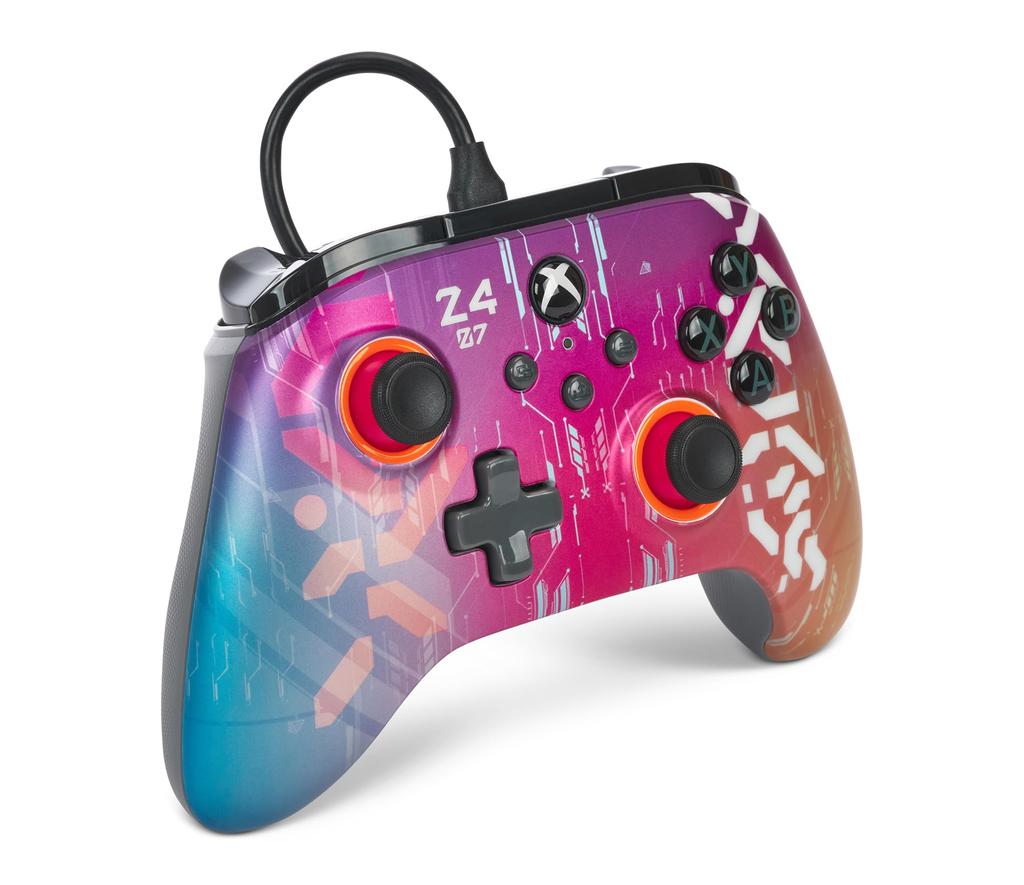 Year PowerA Advantage Wired Controller for Xbox Series Cyber Style Double Vibration Function for Xbox Series PC Windows [2 Warranty] XS - XS 10/11